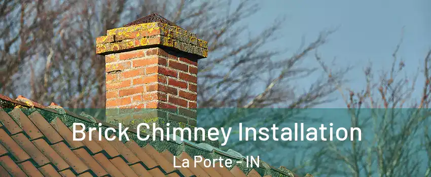  Brick Chimney Installation La Porte - IN
