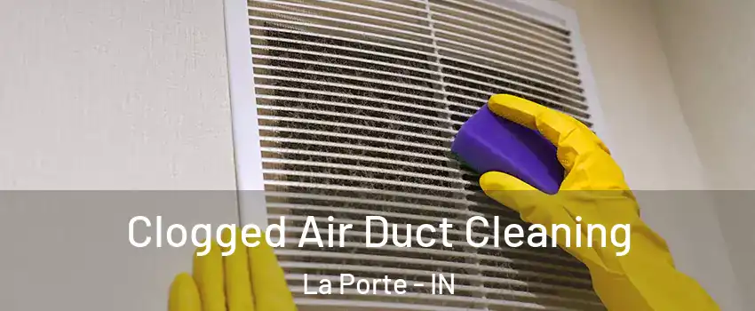  Clogged Air Duct Cleaning La Porte - IN