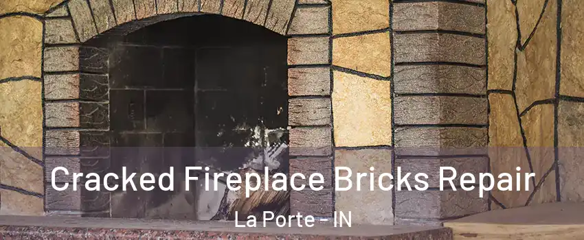  Cracked Fireplace Bricks Repair La Porte - IN