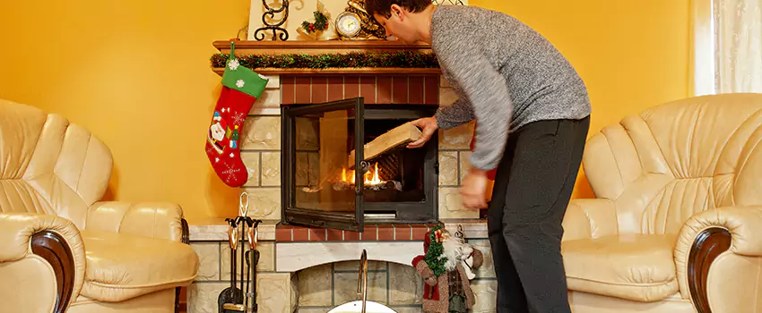 Gas to Wood-Burning Fireplace Conversion Services in La Porte, Indiana