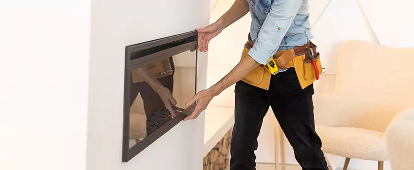Metal Fireplace Installation in La Porte, Indiana