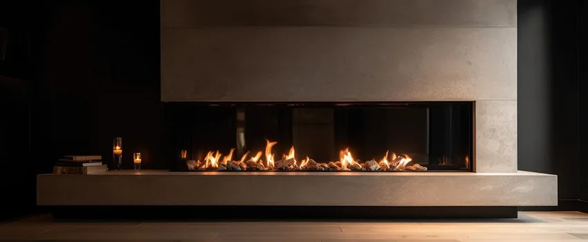 Gas Fireplace Ember Bed Design Services in La Porte, Indiana