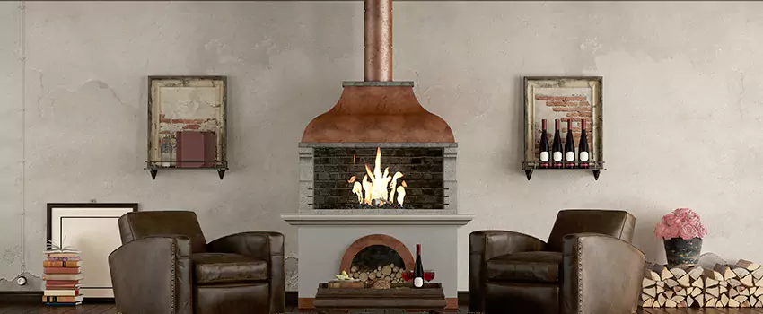 Thelin Hearth Products Providence Pellet Insert Fireplace Installation in La Porte, IN