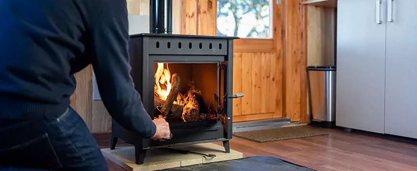 Open Hearth Wood Fireplace Installation in La Porte, IN