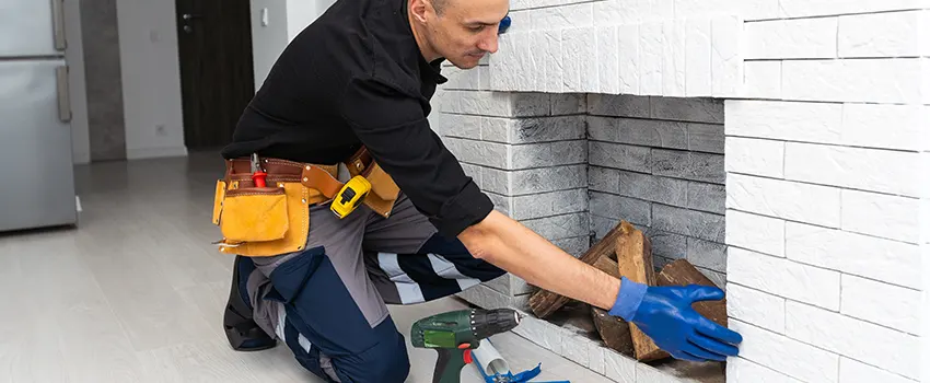 Fireplace Damaged Damper Frame Repair Services in La Porte, Indiana