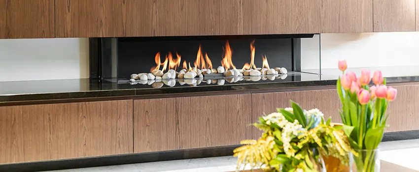 Double-height Fireplace Design Refurbishment in La Porte, Indiana